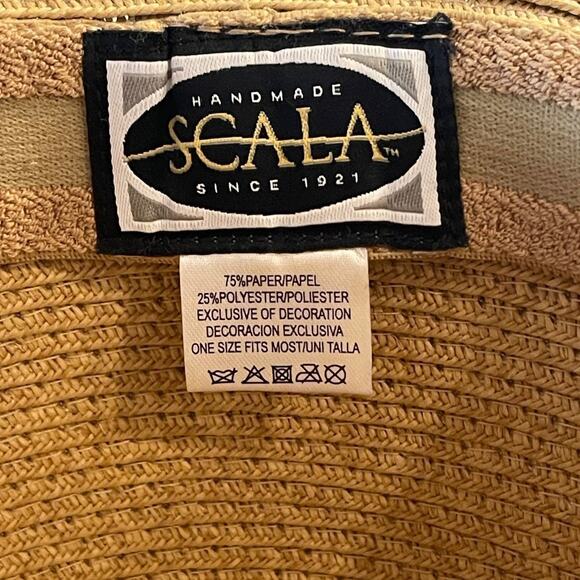 Scala womens woven sun hat - Picture 7 of 12